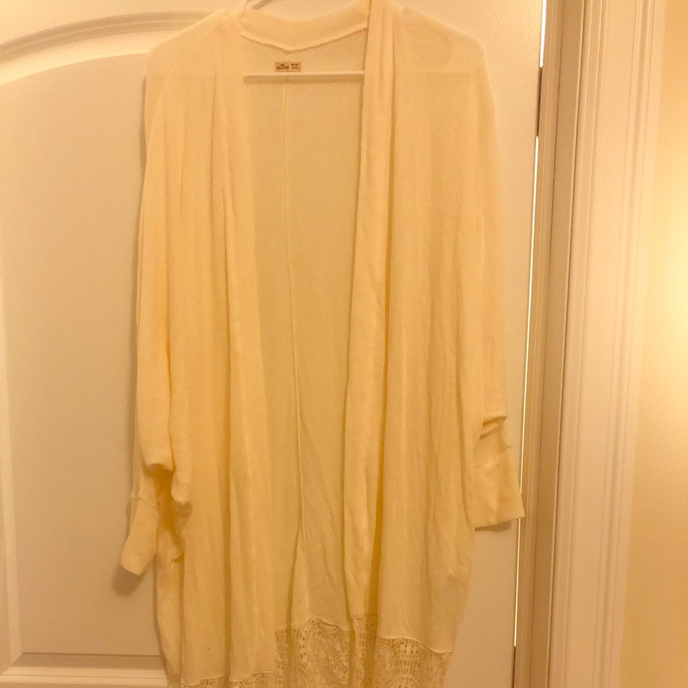 Cream colored kimono